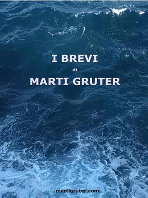 cover image of I BREVI di Marti Gruter